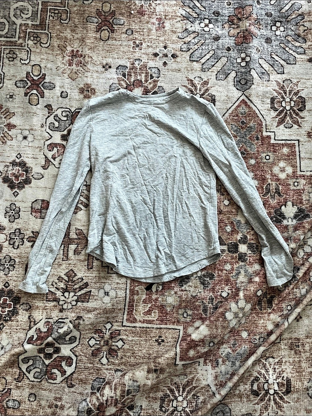 lululemon Hold Tight Long-Sleeve Shirt Gray